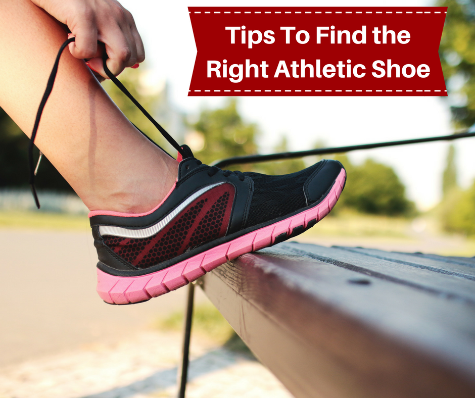 The right Athletic Shoe