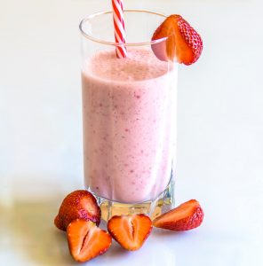 strawberry milkshake